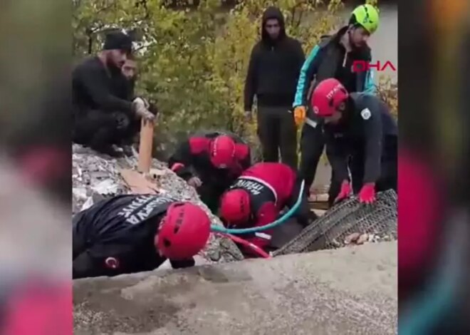 Malatya’da Yıkım Çalışmalarında Çöken Binadan Bir İş Makinesi Operatörü Kurtarıldı